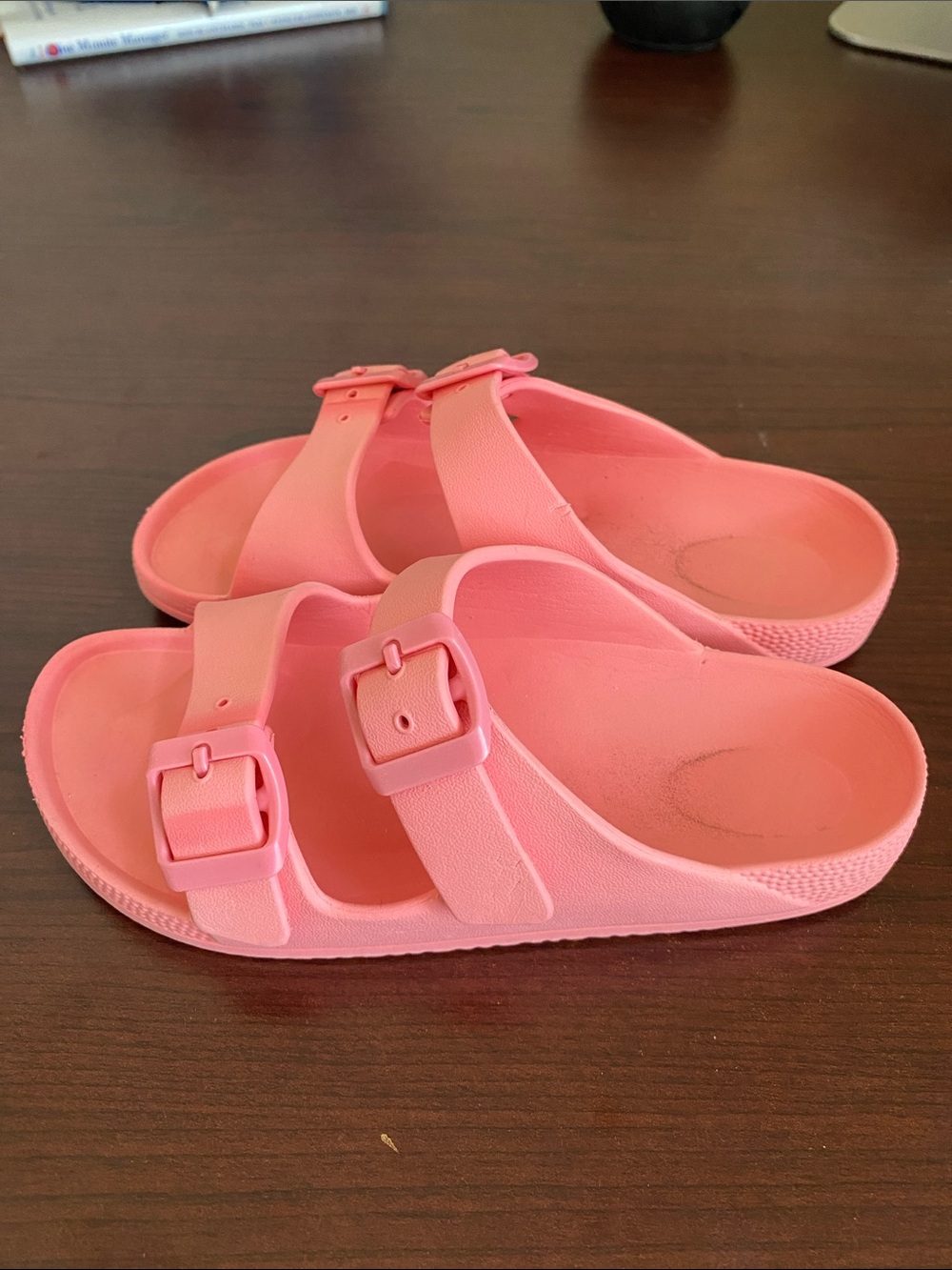 Gap Pink girls slip on slide size 1/2 - Picture 5 of 5